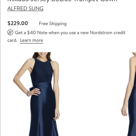 Trumpet Mermaid Gown - Picture 2 of 3